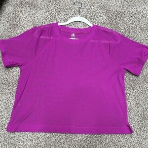 Lou & Grey Mesh Short Sleeve Tee